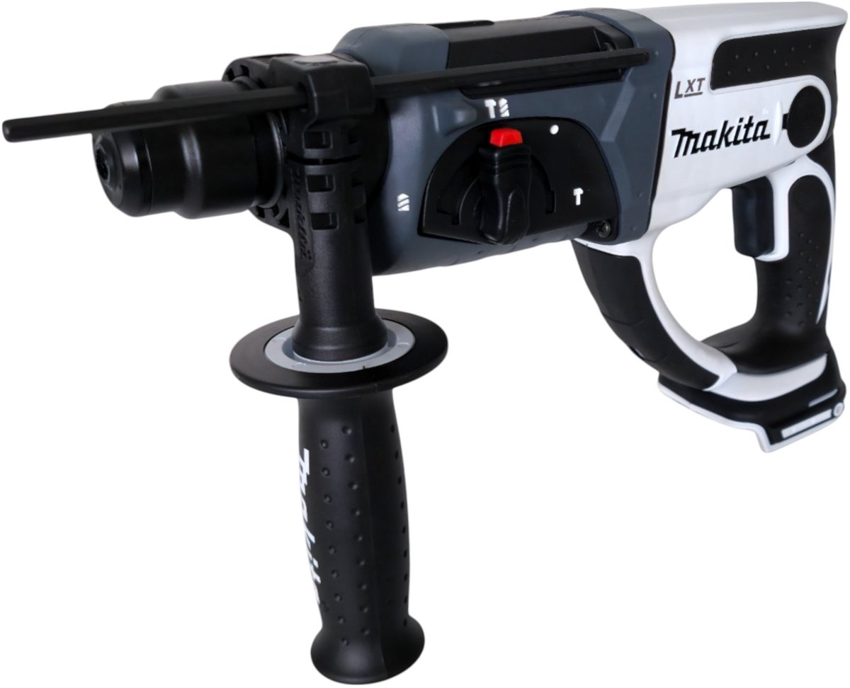 Makita DHR 202 ZW accuklopboormachine 18 V 20 mm 2,0 J wit solo - zonder accu, zonder oplader
