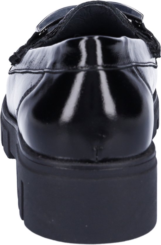 Waldläufer Laque H Slip-On Chaussures à enfiler Femme - Zwart - Taille 41,5