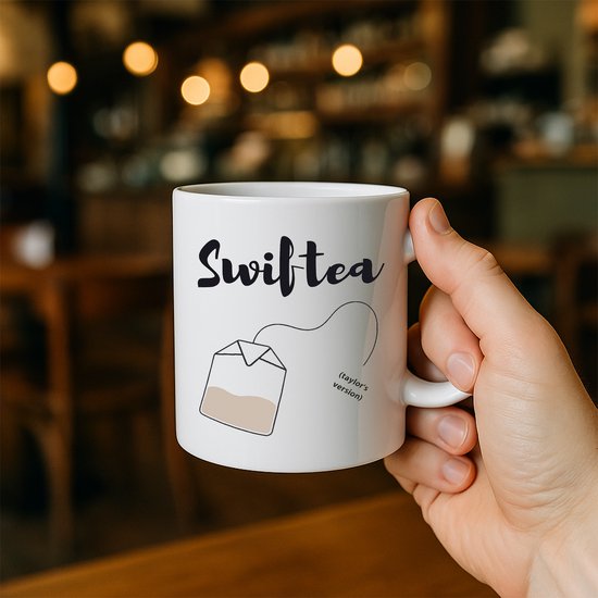Tasse Swifttea – Tasse à thé amusante inspirée de Taylor pour les amateurs de Musique et de thé