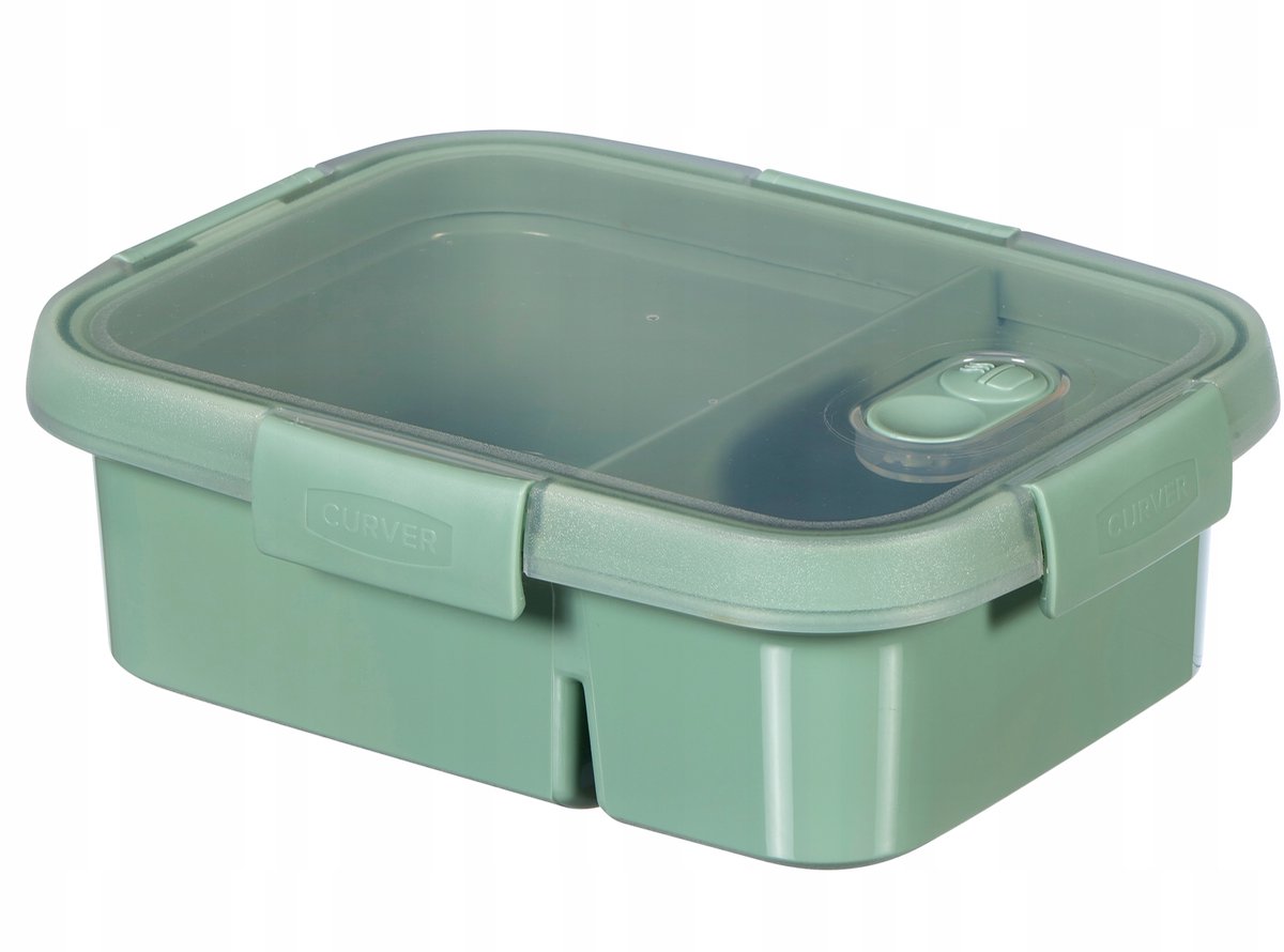 Curver Smart To Go Eco Lunchbox - 0.6 + 0.3L - Groen