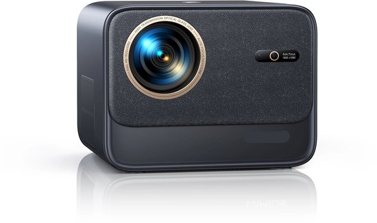 Beamer - Projector - Mini Projector - Auto Focus & Keystone - WIFI 6 & Bluetooth – Dolby Ondersteuning – Draagbare - Home Theater Beamer – EU Plug - Zwart - 4K - FHD 1080P - 30000 Lumen -