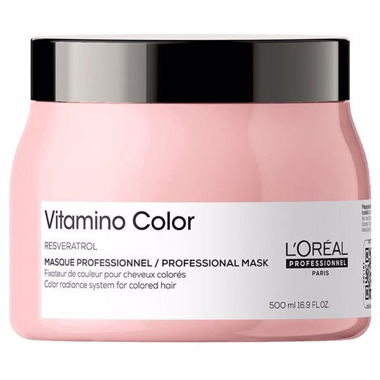 Protecteur de couleur L'Oreal Professionnel Paris Vitamino Color Hair Mask (500 ml)