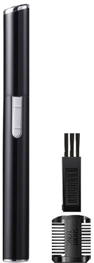 Zwarte Wenkbrauw Trimmer | Precisietrimmer |Gezichtshaar verwijderen | Gezicht Ontharing | Trimmer | Wenkbrauw scheermesje | Dames | Heren - zwart