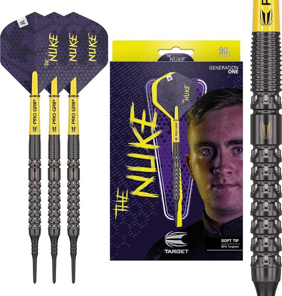 Target Luke Littler Gen1 90% Soft Tip - Dartpijlen - Darts van Target — afbeelding 2