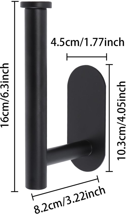 Handdoekhouder Zelfklevende Wand Houder Haken
