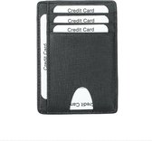 Porte-cartes avec protection RFID Cuir véritable
