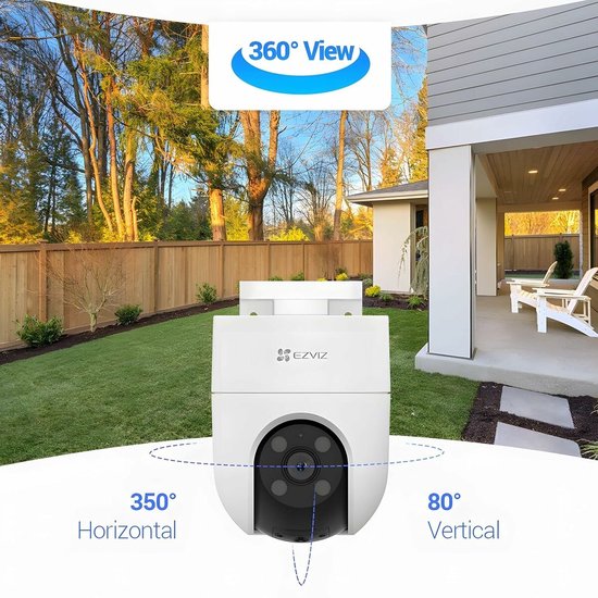 Beveiligingscamera Ezviz CS-H8C-R200-1K3KFL4GA 4MM van Merkloos — afbeelding 4