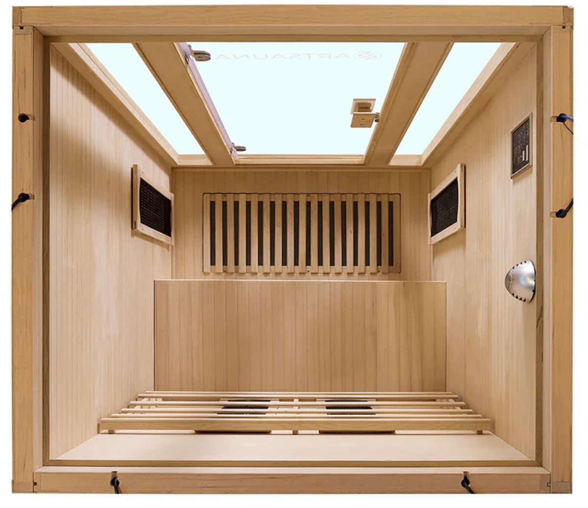 Infraroodcabine Nyborg S120K - 120x105x190 cm - Dubbele Technologie - 2 personen thumbnail 7