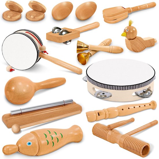 Muzikale Van Het De Achtergrond Muziekinstrument Van Het Trommel Houten Ritme Patroon Naadloze Prestatiesvector Percussiemusicus 119734268