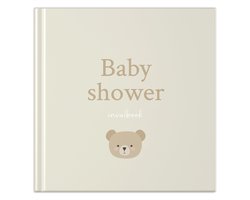 Fyllbooks - Babyshower Invulboek - Gastenboek Babyshower - Teddy - Geschikt voor: 20 Gasten