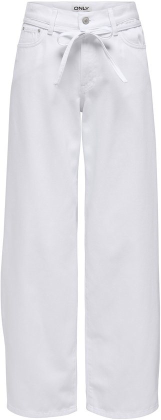 Only - Onlgianna Straight Dot211 - 4902941 White Denim