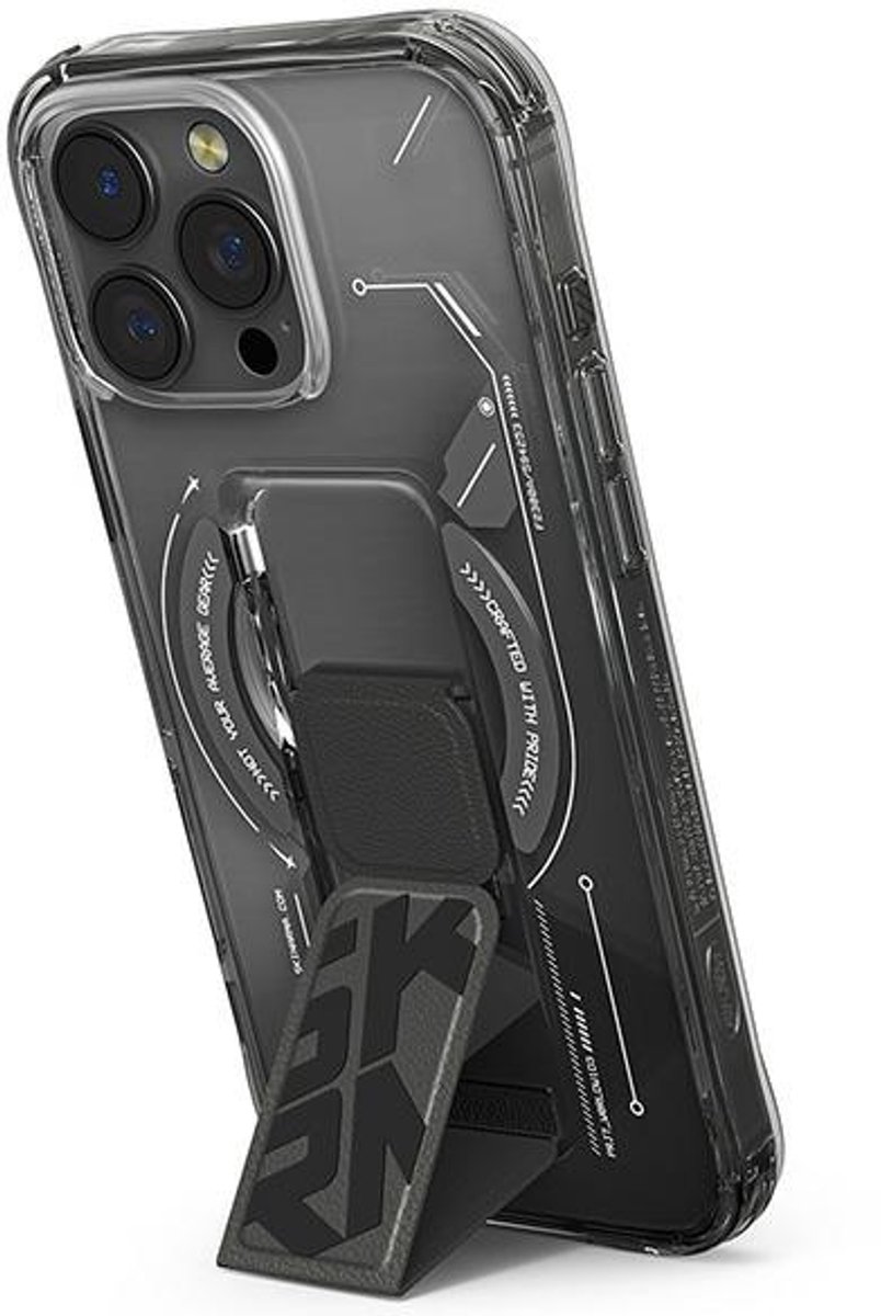 Skinarma Hoesje Voor Iphone 16 Pro 6.3 Met Magnetische Oplading En Standaard