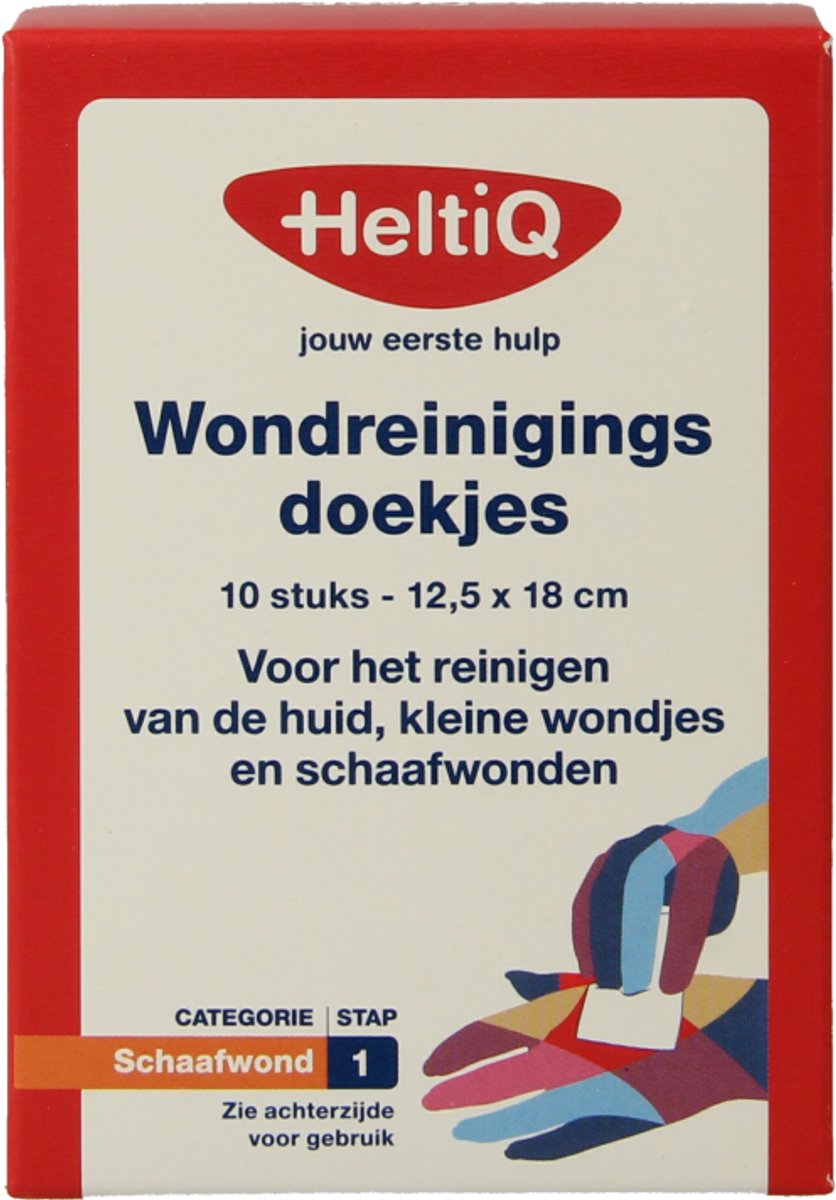 Goedkoopste Heltiq Heltiq wondreingingsdoekjes 10 Stuks
