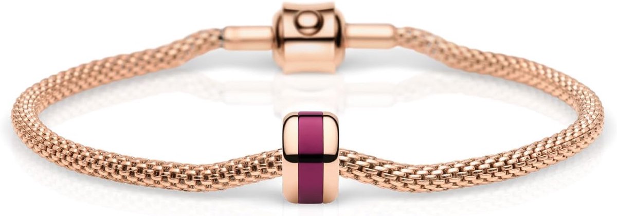 Bering Dames Armband Roségoud-Arctic Symphony Collectie-RVS-GOH2-R-Me-190