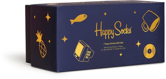 Happy Socks de 7 chaussettes 7 jours sur 7