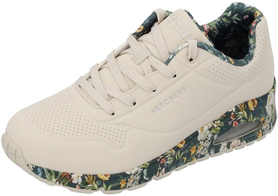Skechers Uno - Majestic Garden, Femme, Beige, Baskets pour femmes, taille: 40