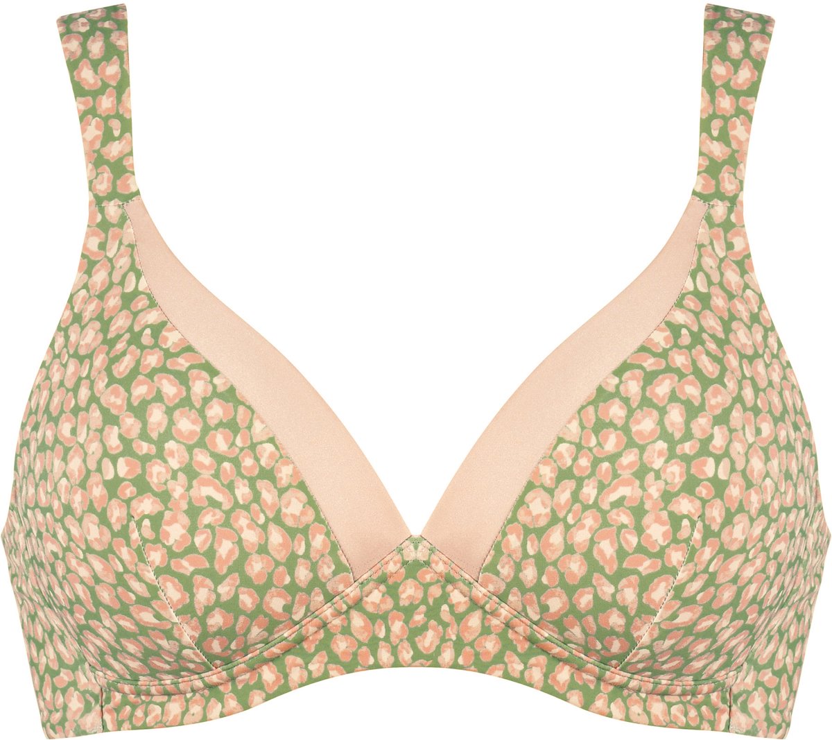 Naturana Soft bh met glansband - 5119 - Rose Olive