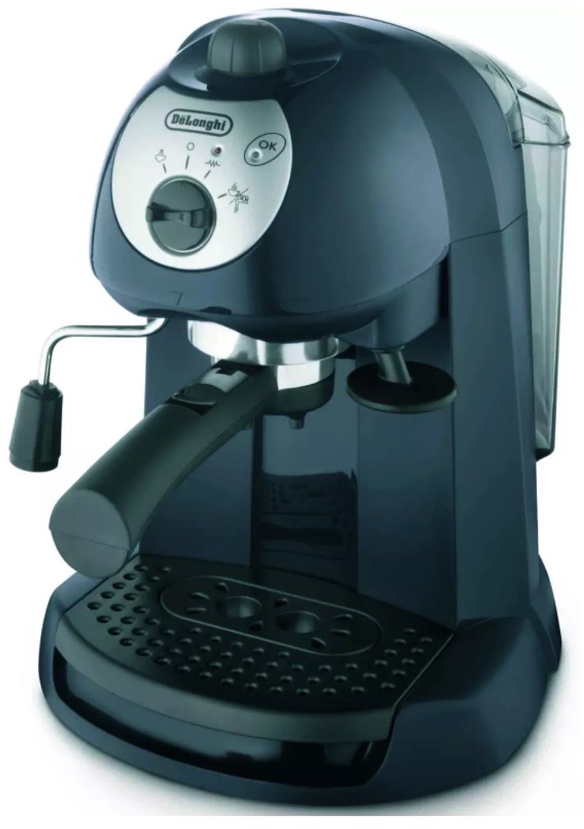 DeLonghi Dedica Style EC 190.CD Vrijstaand Espressomachine Zwart 1 l