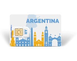 Simkaart Argentinië Unlimited Data + Onbeperkt Bellen Prepaid Met Snel 4G/5G Internet En Bellen Op Reis Met Airport Telecom