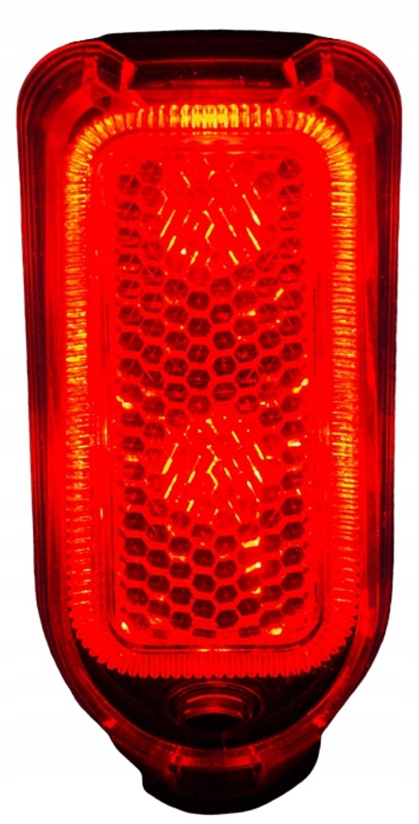 2K XC231-serie - Fiets LED-Lamp - Achterlicht - Met Reflector - Op Spatbord — afbeelding 3