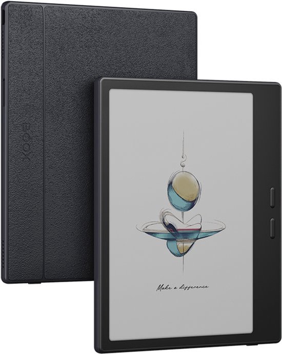2e Kansje BOOX Go Color 7 Gen II - zwart - Kleuren e-inkt e-reader met 7" met schrijfmogelijkheid , android 13, play store, bladerknoppen van BOOX — afbeelding 4