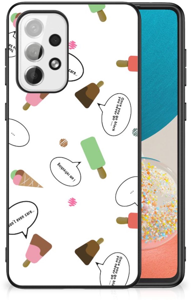 Samsung Galaxy A73 Back Cover Hoesje IJsjes