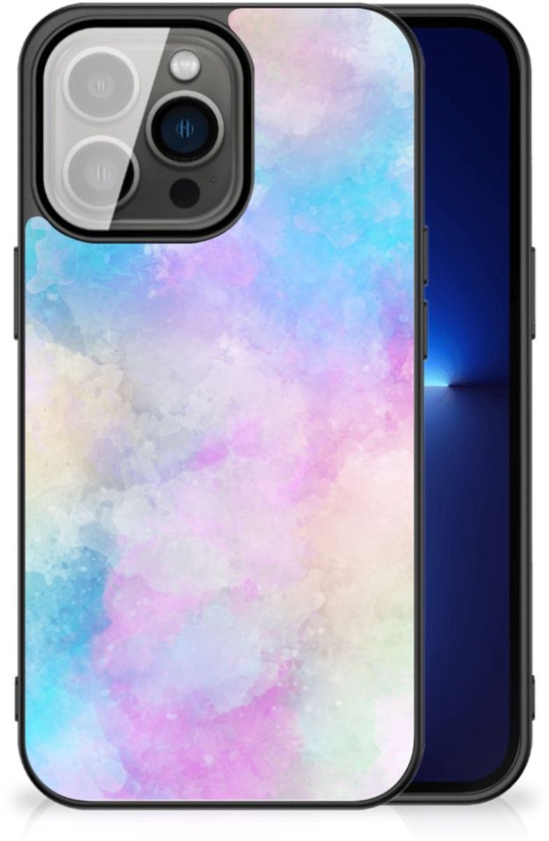Kleurrijke Telefoonhoesje iPhone 13 Pro Watercolor Light