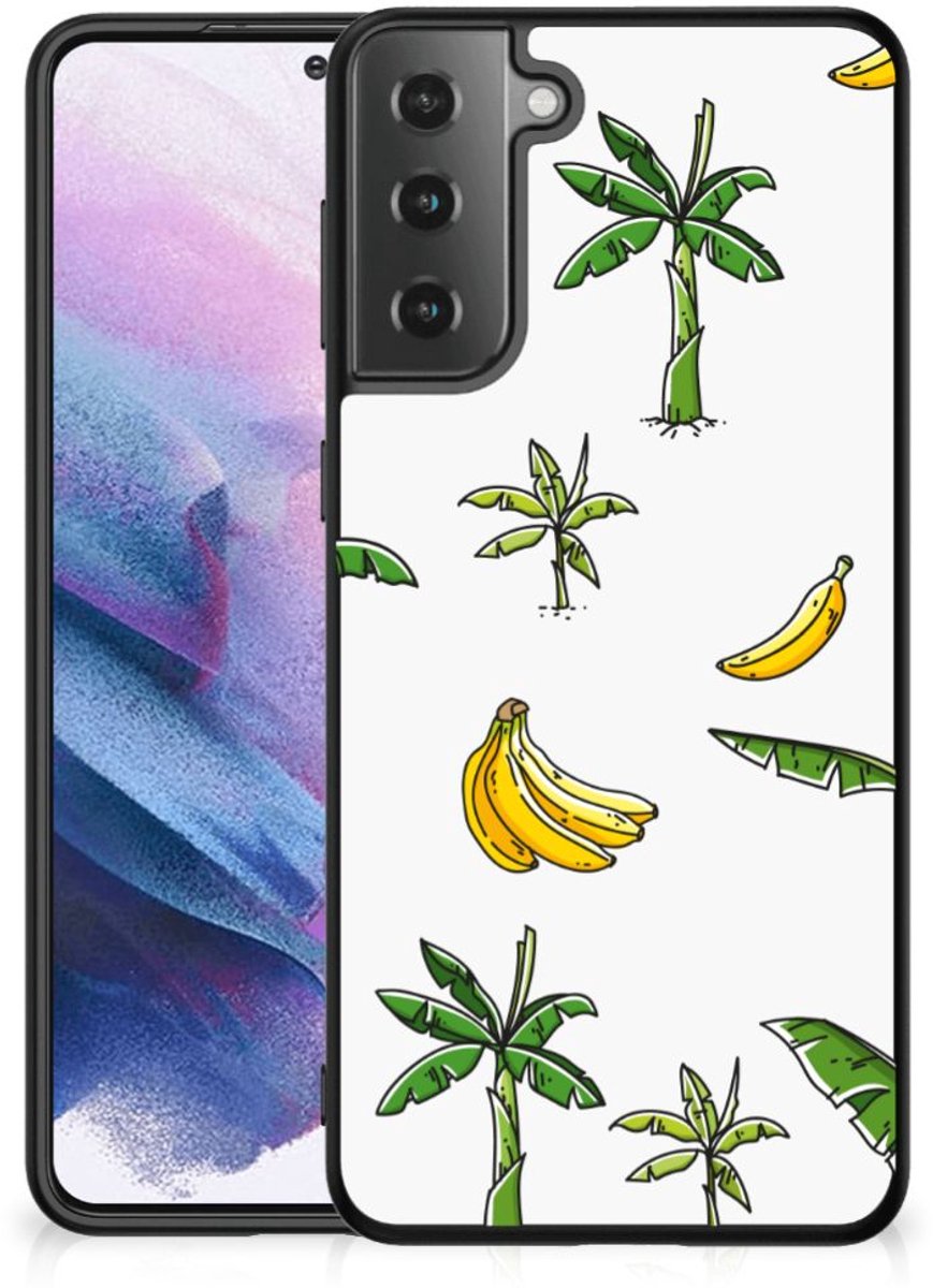 Samsung Galaxy S21 Plus Bloemen Hoesje Banana Tree