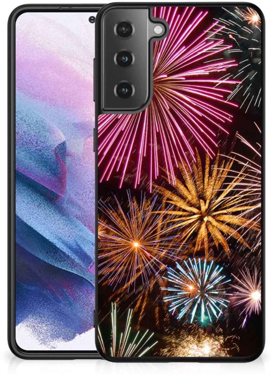 Back Cover voor Samsung Galaxy S21 Plus GSM Cover Vuurwerk