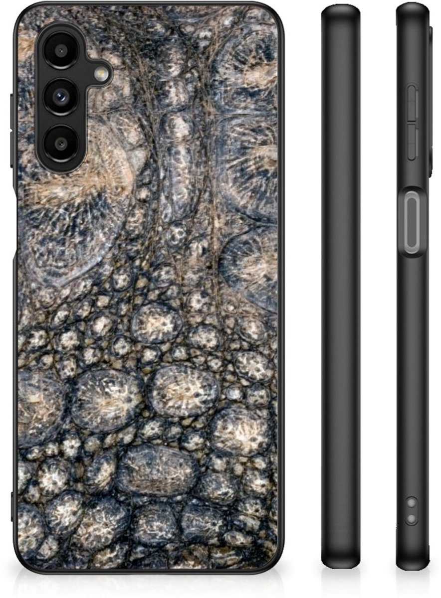 Samsung Galaxy A14 5G Dierenprint Telefoonhoesje Krokodillenprint