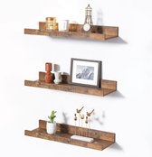 wandplank in een set van 2 in industrieel design, grote zwevende plank wandplank in een set van 2 in industrieel design, grote zwevende plank