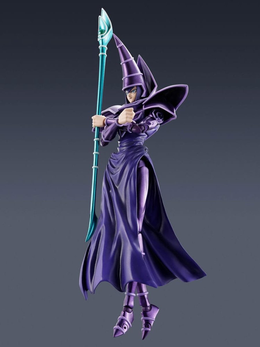 Bandai Tamashii Nations Yu-Gi-Oh! S.H. MonsterArts Action Figure Dark Magician 19 cm Action Figuur