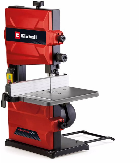 Foto: Einhell lintzaag tc sb 200 1 250 w 1400 t min uitlading 200 mm zaaglint 1400x7 mm aantal tanden 6 25 4 mm zaaghoogte 90 45 80 45 mm afzuigadapter 36 mm