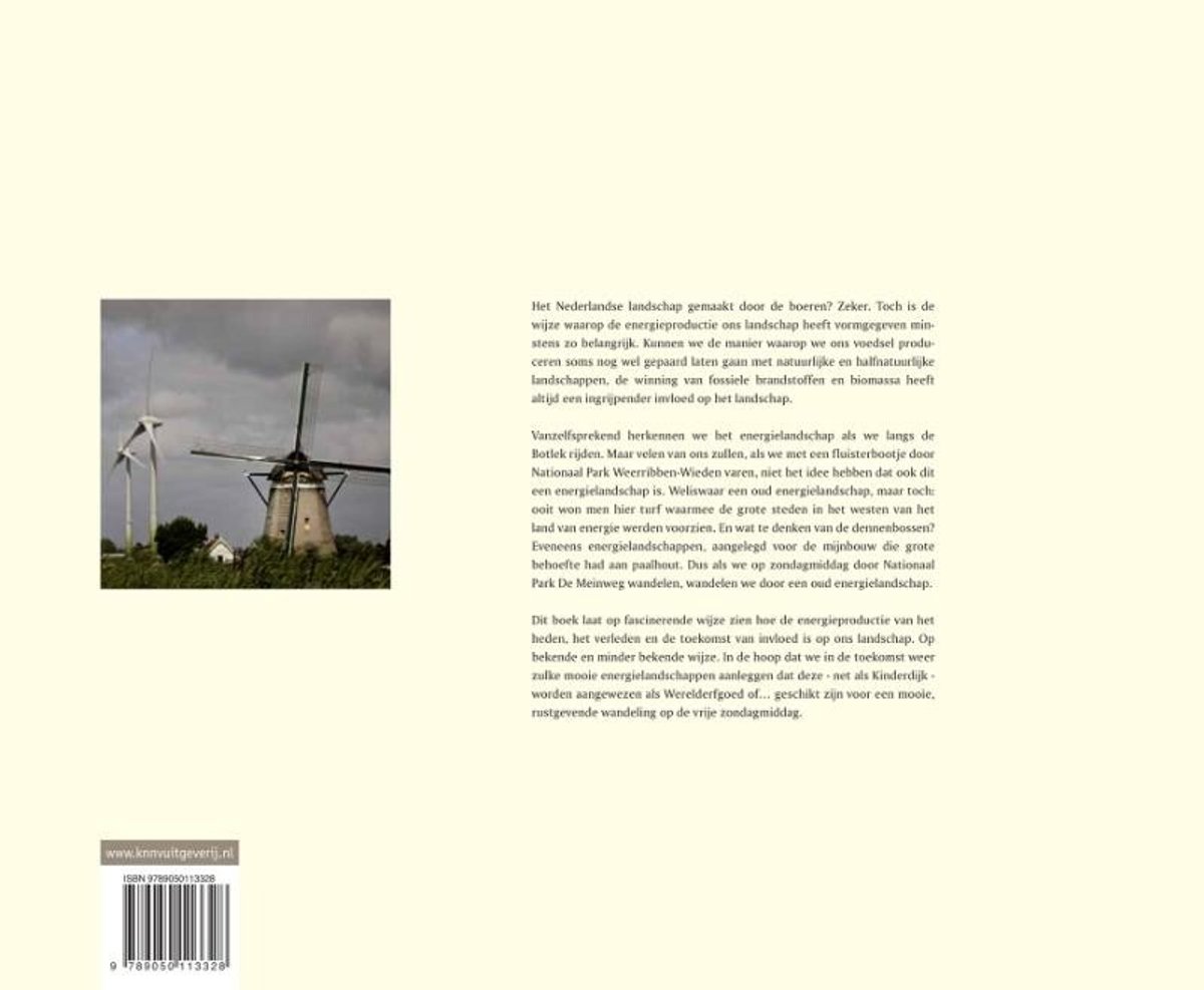 Het Energielandschap - back cover