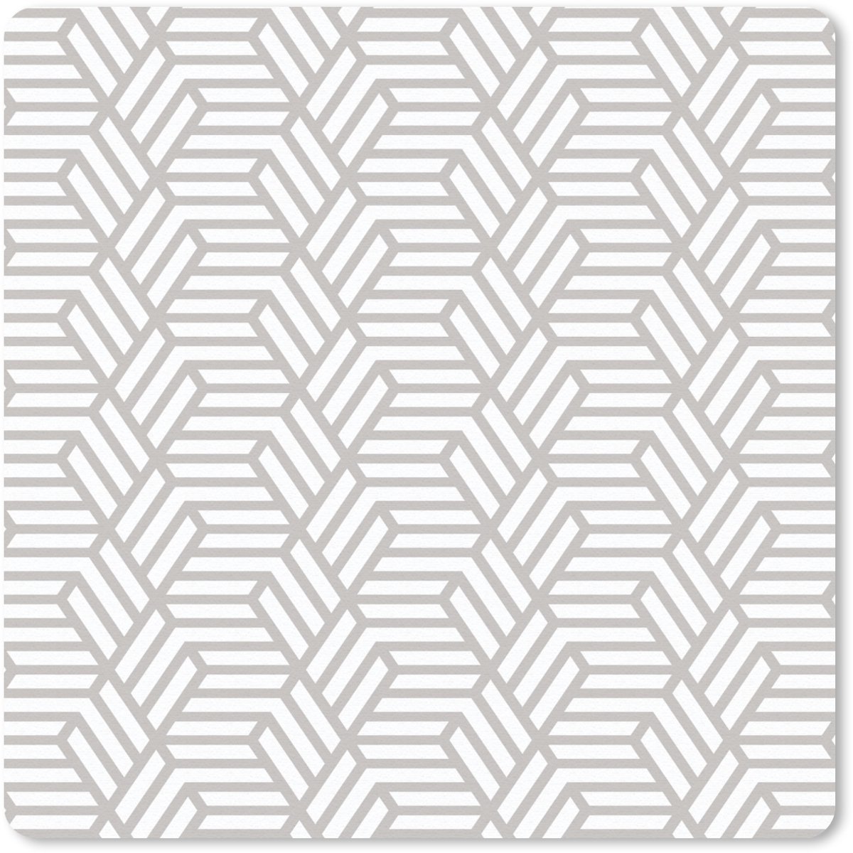 Muismat 20x20 cm - Mousepad Grafisch - Patroon - Modern - Opvallend - Muismatten
