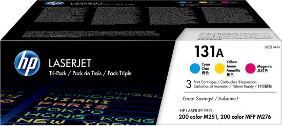 HP 131A Toners Combo Pack