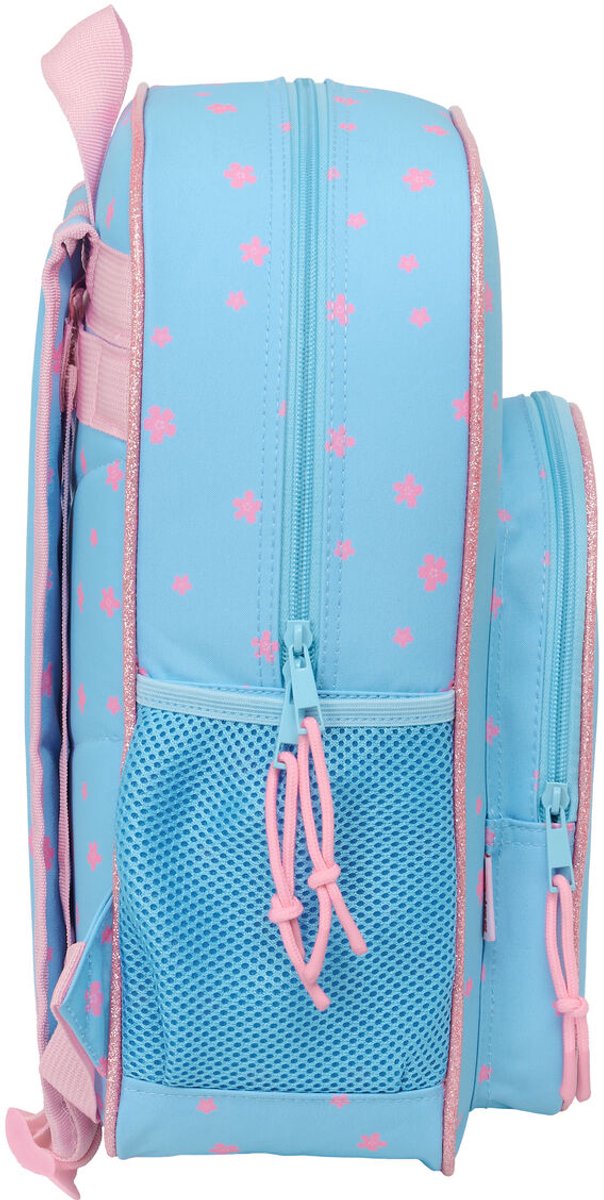 Schoolrugzak Lilo & Stitch Happy Hemelsblauw 32 x 38 x 12 cm