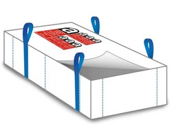Asbest Big Bag 260x125x30cm - Asbestzak voor Asbestplaten