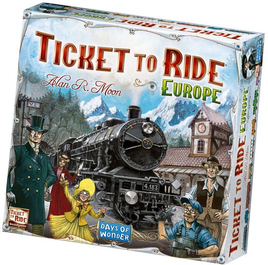 Days of Wonder - Ticket to Ride Europe - Nederlandstalig Bordspel