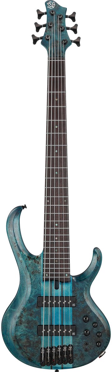 Ibanez Bass Workshop BTB946-COL Cosmic Blue Low Gloss - Elektrische basgitaar