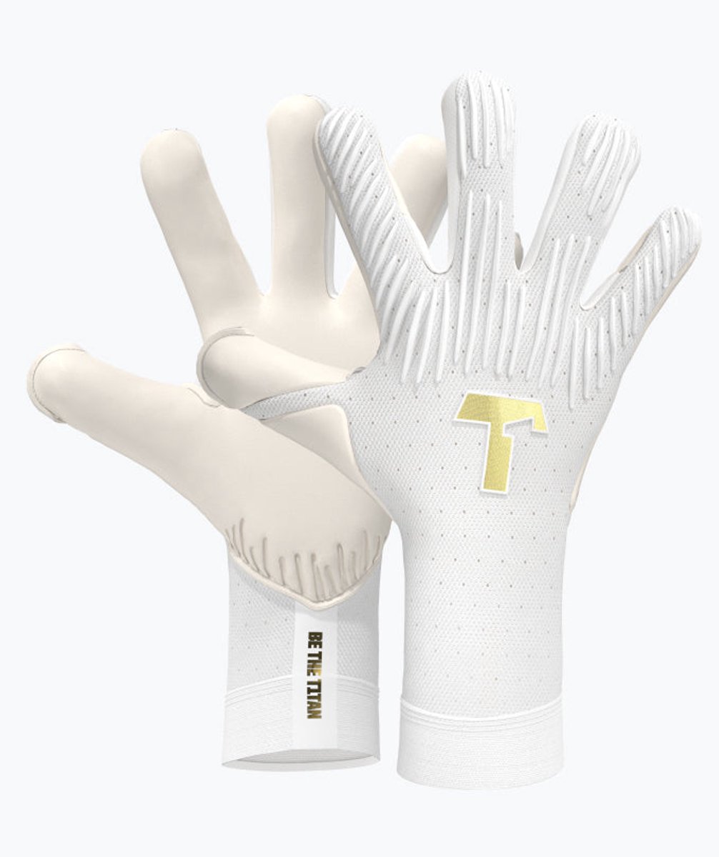 T1TAN Rebel 2.0 White-Out Keepershandschoenen volwassenen & jongeren - Maat 6