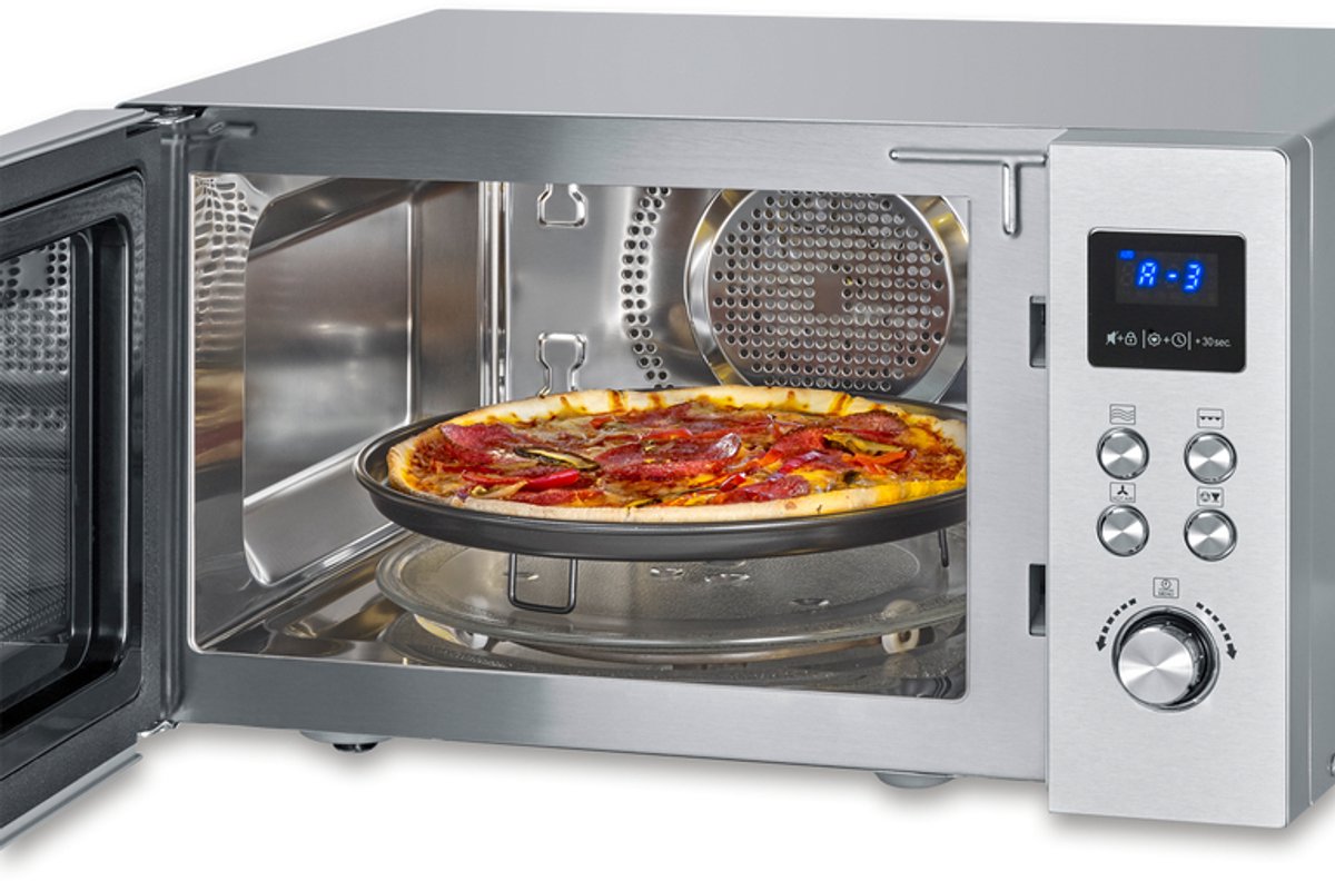Severin MW7918 CrispyWave - Magnetron met grill- en heteluchtfunctie