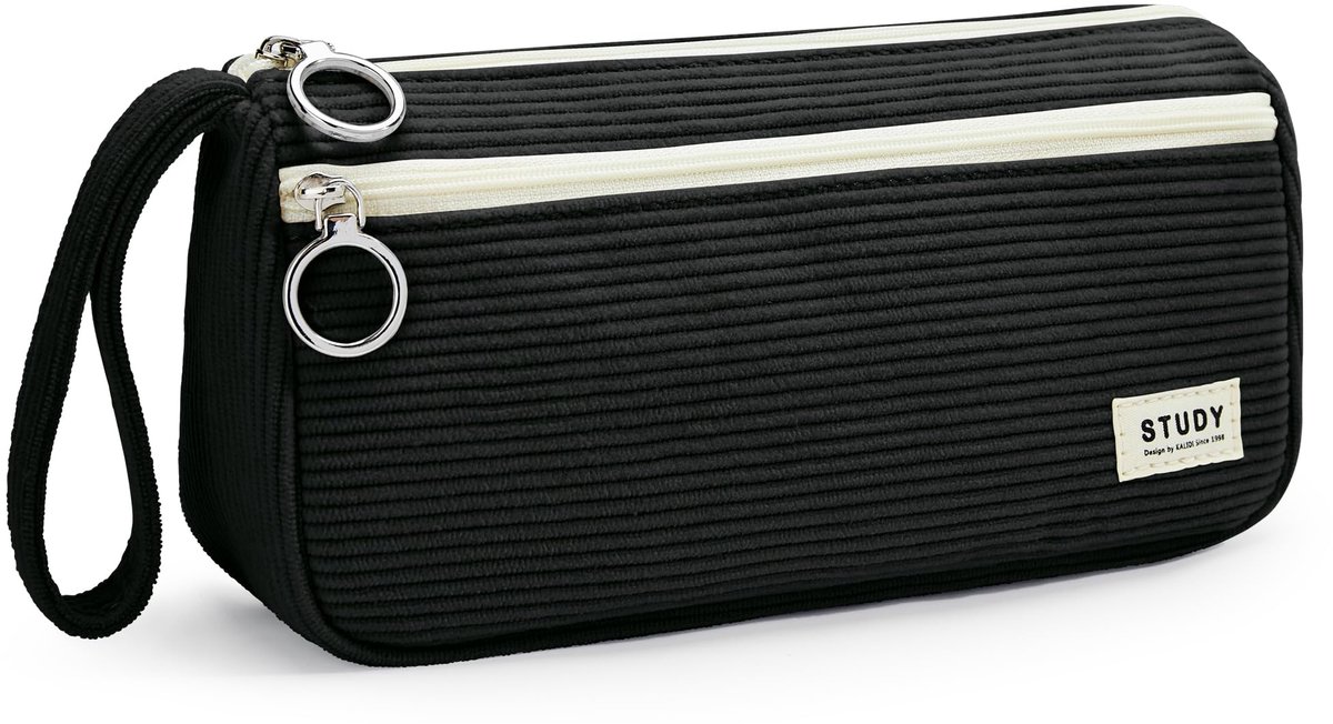 KALIDI etui etui meisjes tieners etui etui etui corduroy stof etui etui school etui voor school, universiteit, werk
