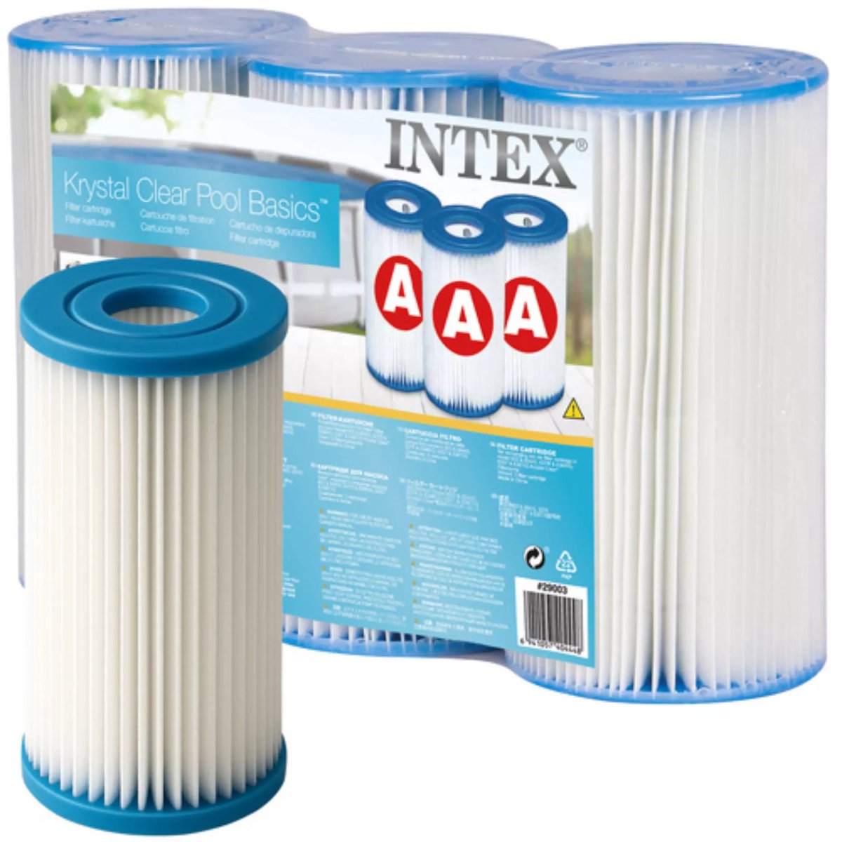 Intex Filter Cartridge Type A 3 stuks