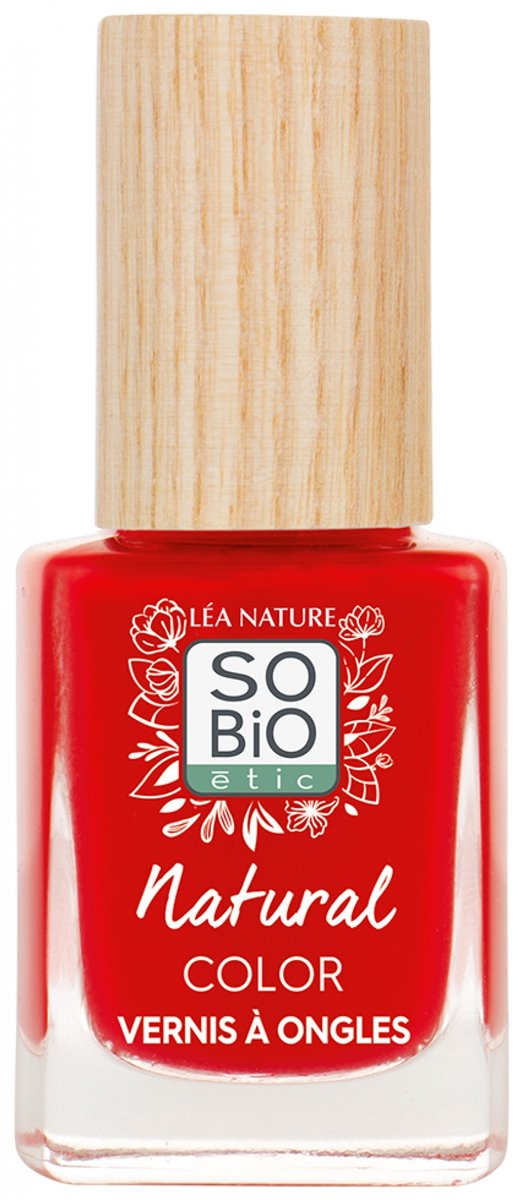 SO’BiO étic Nail Polish 20 Essential Red