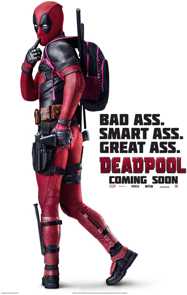 karo-art Poster-Deadpool, Originele Filmposter, Premium Print, Professioneel Fotopapier Multikleur