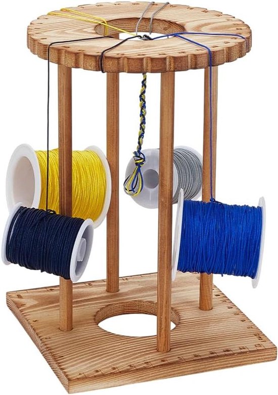 houten schijf voor sokken spaarpot - www