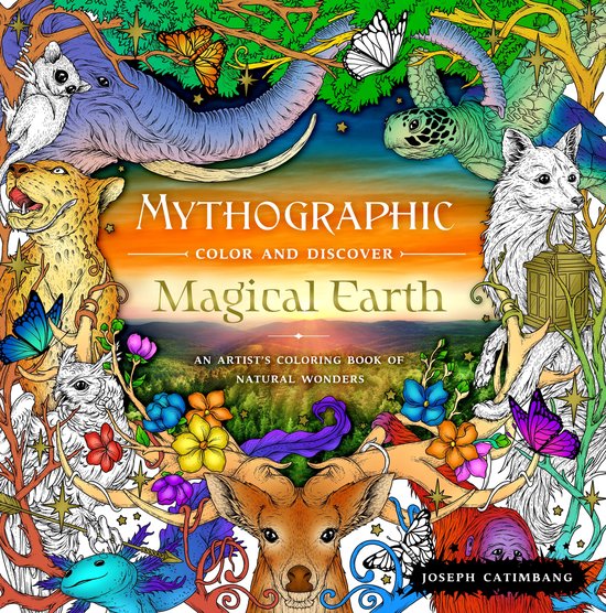 Mythographic- Mythographic Color and Discover: Magical Earth - cover