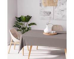 Soleil d'ocre nappeln, polyester, bruin, 140 x 200 cm