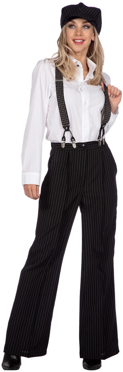 Roaring 20's Krijtstreep Broek Premium - Maat 52